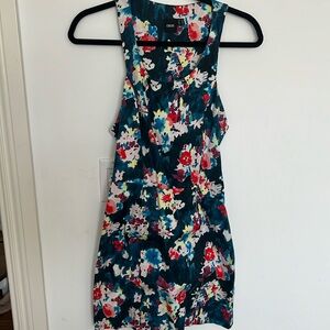 ASOS dress with bow on back floral